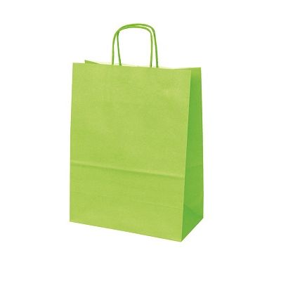 Klika - Sac de transport papier citron vert dimensions 32x12x41cm 4 pièces