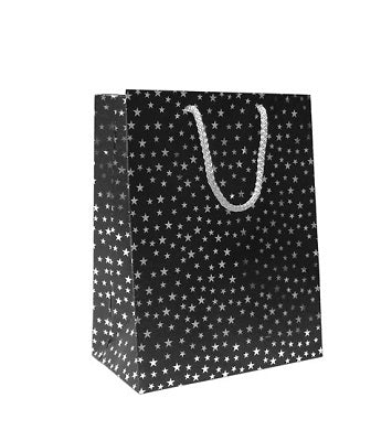 Klika -  Draagtas papier ster afm 19x10x23cm