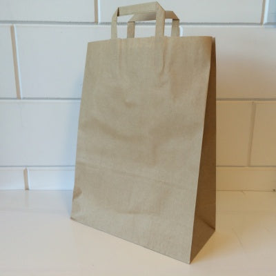 Klika - Tragetaschen braun Kraft 32/15x43 250 Stk