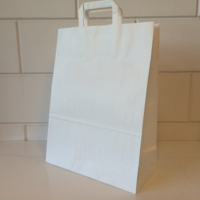 Klika - Sacs de transport kraft blanc 45/17x48cm 150pcs 2 pièces