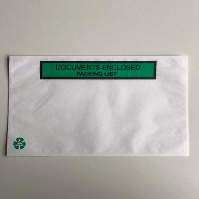 Klika -  Paklijst-enveloppen Dinlong Doc. papier