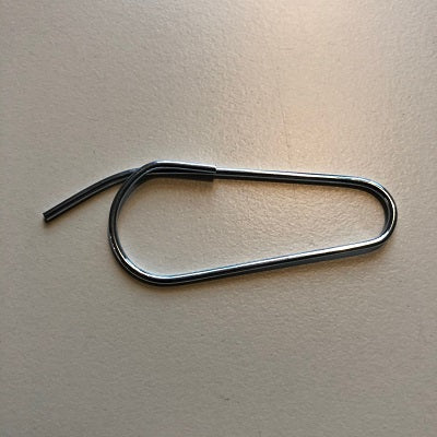 Klika - Clips pour étiquettes 55 mm galvanisés 1000 pièces 3 pièces