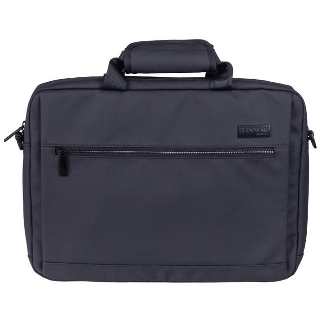 DONAU TRAVEL - Laptoptasche Vienna, 10 l, 15,6 Zoll, schwarz