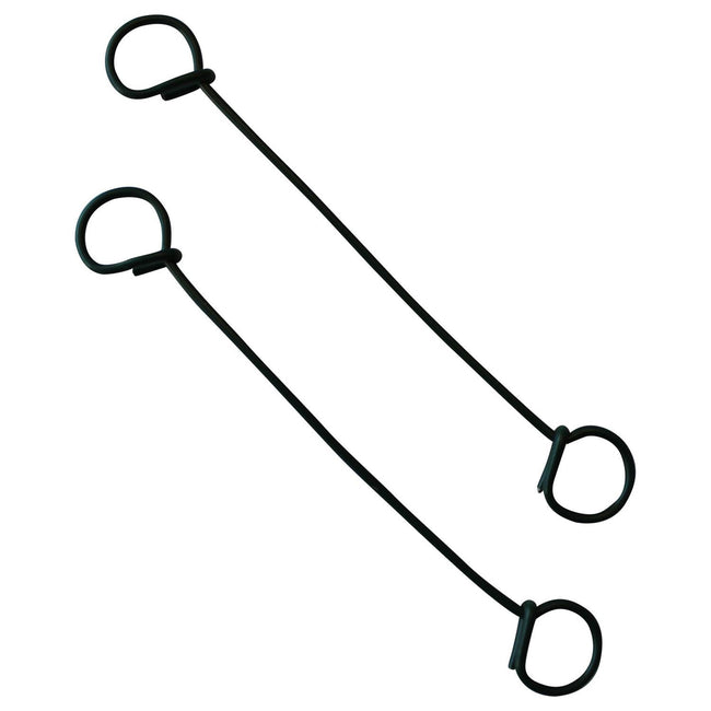 Klika - Attaches de perçage 120mm plastifiées 1,4mm 7 pièces