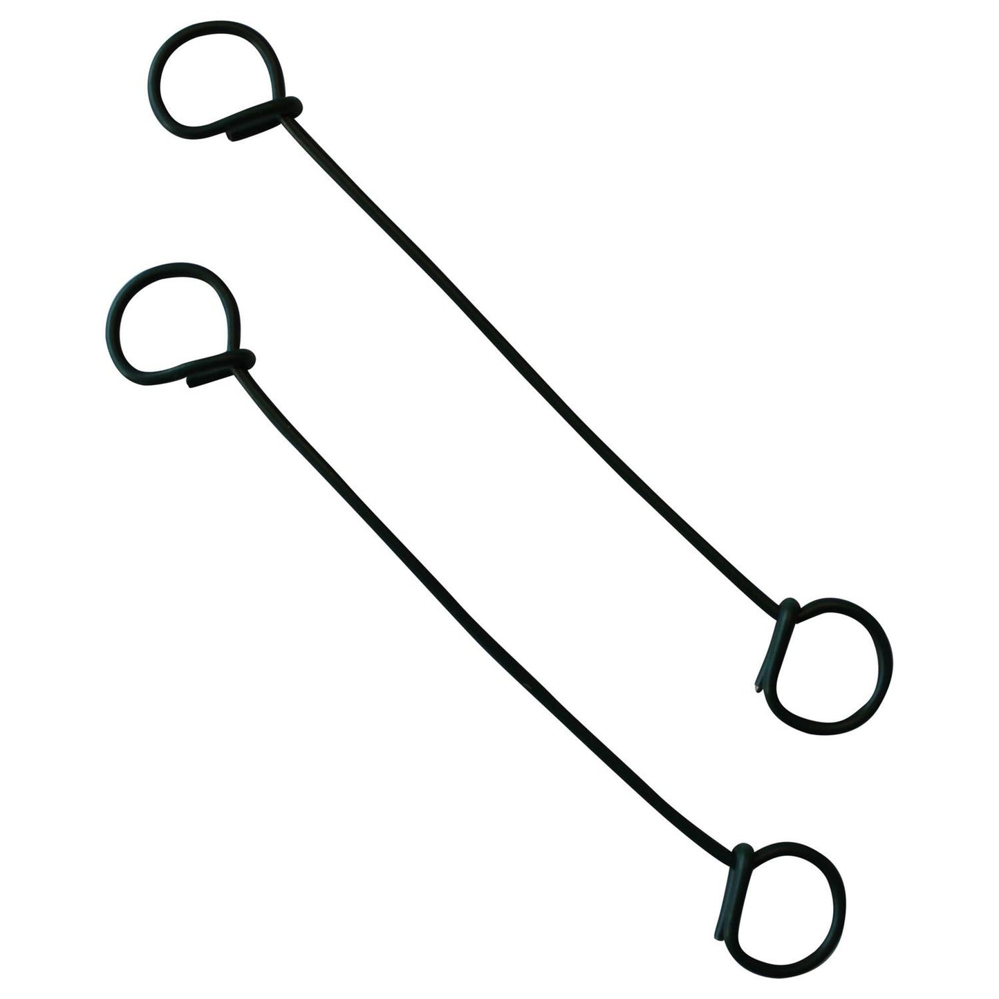Klika - Attaches de perçage 120mm plastifiées 1,4mm 7 pièces