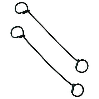 Klika - Attaches de perçage 120mm plastifiées 1,4mm 7 pièces