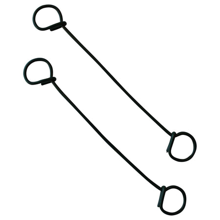 Klika - Attaches de perçage 120mm plastifiées 1,4mm 7 pièces