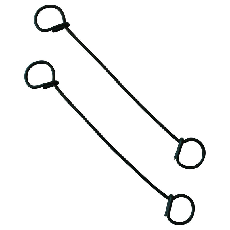 Klika - Attaches de perçage 120mm plastifiées 1,4mm 7 pièces