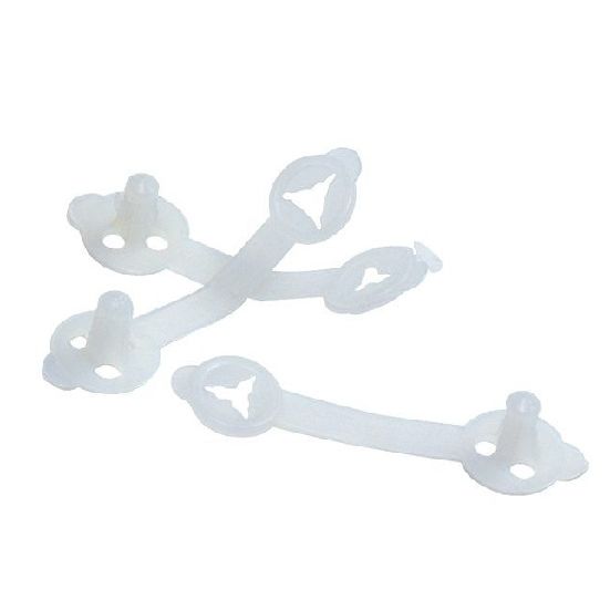 Klika - Fermetures de sac Jota 36mm blanc 1000 pièces