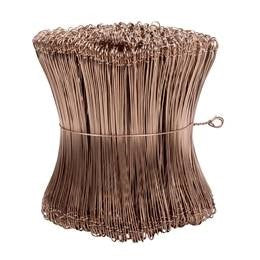 Klika - Attaches de perçage 120mm cuivrées 1,2mm 1000 8 pièces