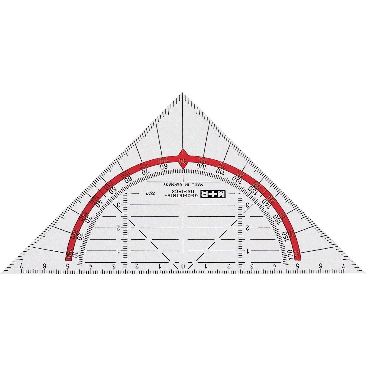 M+R - rapporteur, 16 cm