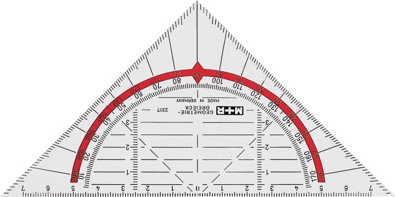 M+R - rapporteur, 16 cm