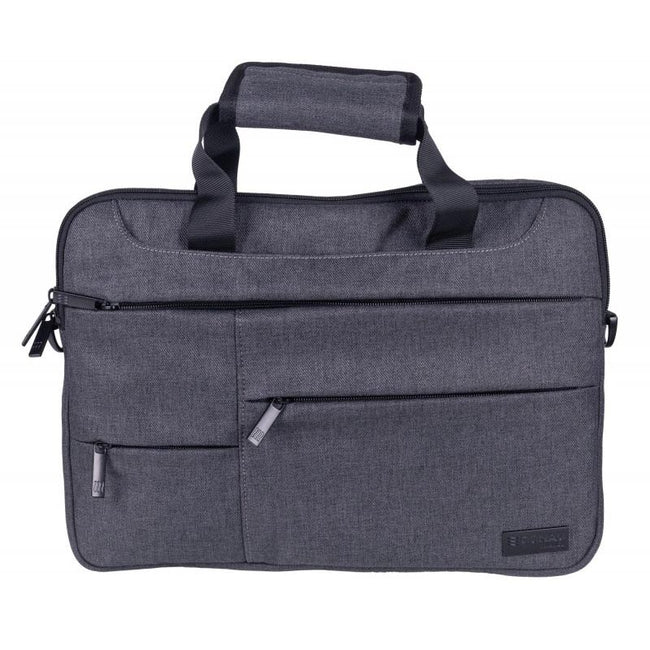 DONAU TRAVEL - Laptoptasche Budapest, 3 l, 14 Zoll, grau