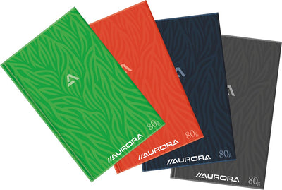 Aurora - Livre magazine ft 21,5x33,5 cm 2 mains = 192 pages lignées