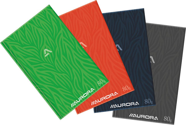 Aurora - Livre magazine ft 21,5x33,5 cm 2 mains = 192 pages lignées