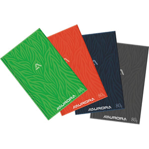 Aurora - Zeitschriftenbuch ft 21,5x33,5 cm 2-Hand = 192 Seiten liniert