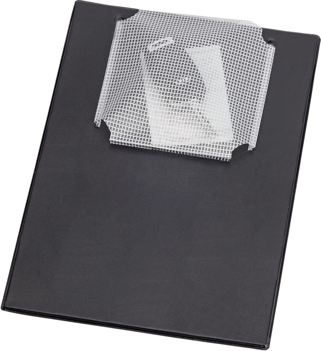 Maul -  autowerkmap klemplaat, ft A4 staan, met afsluitbaar opbergvak, zwart, pak van 10 stuks