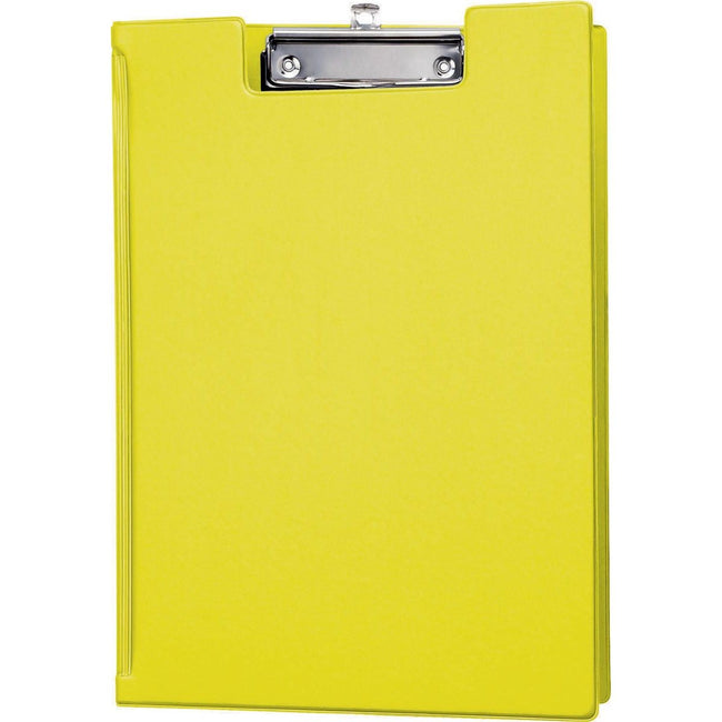 Maul -  klembordmap met insteek binnenzijde A4 staand geel