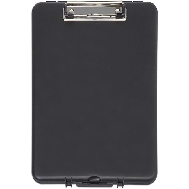 Maul - Etui porte-bloc slim A4 debout avec compartiment de rangement ouverture supérieure PP noir