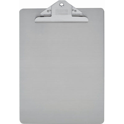 MAUL - Presse-papiers A4 avec pince sur pied et planche en acier inoxydable