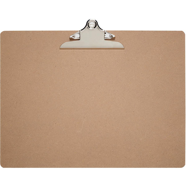 Maul -  klemplaat Classic, hardboard karton, A3 liggend, bruin