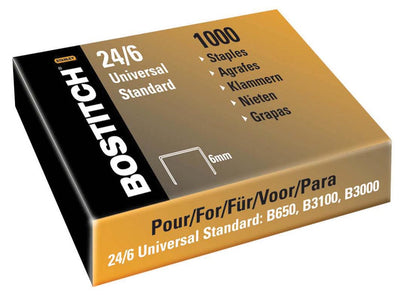 Bostitch - Heftklammern 24-6-5MGAL (6 mm), kupferfarben, für B440F, B660, B650, B3100, B202, B2500, B3000, B...