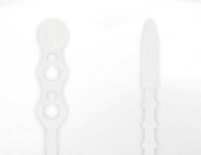 Klika -  Hersluitbare bindsluiting 180 mm naturel
