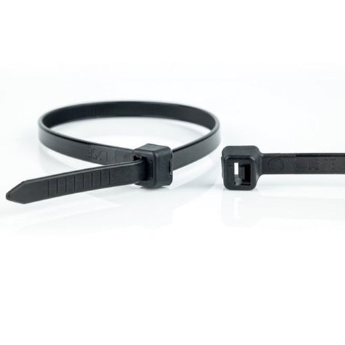 Klika - Kabel -Ties 430x4,8 Black 100 Teile