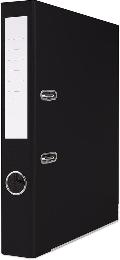 Produits de bureau - Dossier produits pour pieds A4, PP, dos de 5 cm, noir