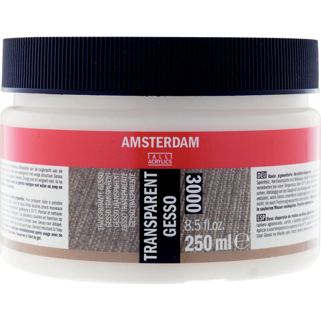 Amsterdam - Amsterdam Transparent Gesso, 250 ml Flasche