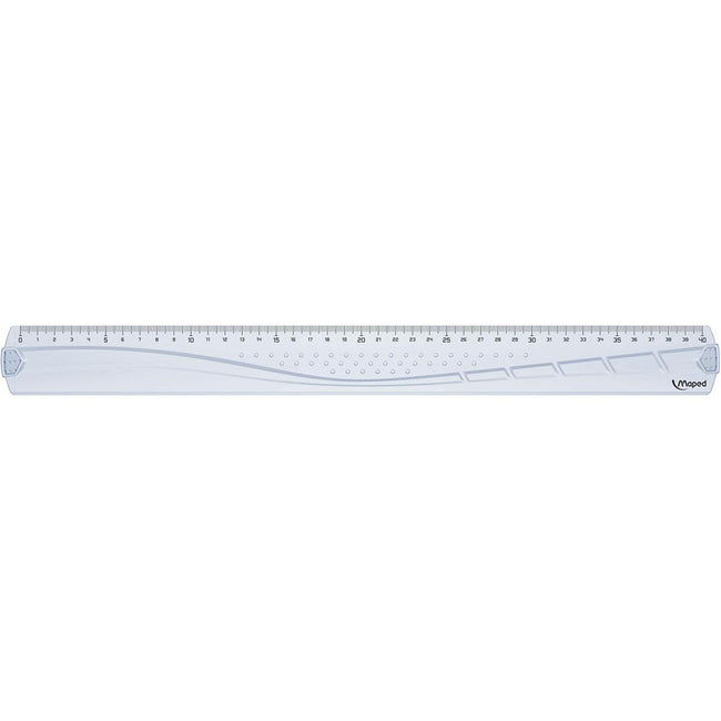 Maped - Règle géométrique 40cm transparente