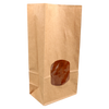 Klika - Sac | Sac à fond bloc | Papier + PP | 115/72x246mm | marron | 400 pièces