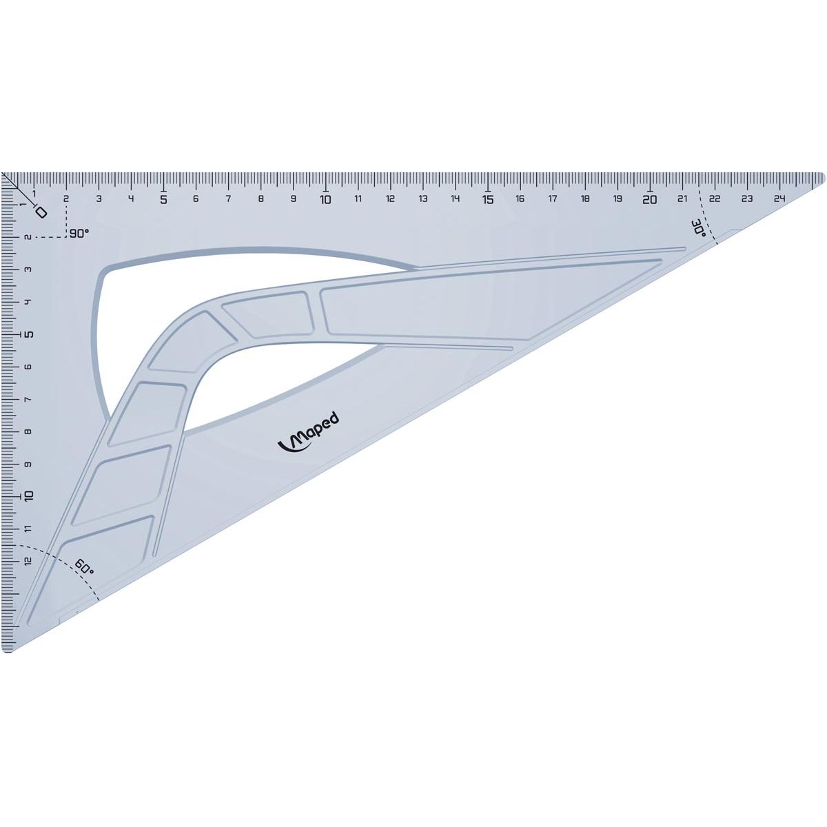 Maped -  winkelhaak Geometric 26 cm, 60°