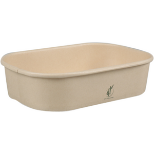 Depa -  Bak | Bamboepapier + PP | 500ml | kilobak | 173x120x43mm | crème | 300 stuks
