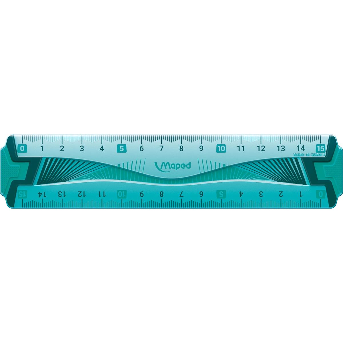 Maped -  lat Flex onbreekbaar 15 cm, met dubbele graduatie