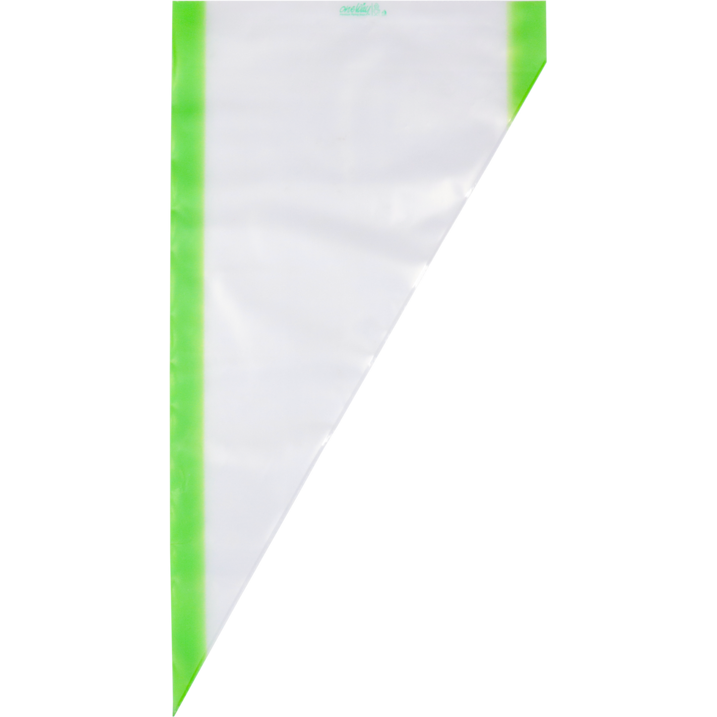 Klika -  Spuitzak | 53x28cm | LDPE | transparant/groen | 400 stuks