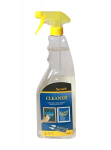 Securit - reiningsspray voor krijt- en glasborden, flacon van 750 ml