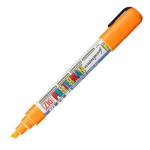 Posterman - Krijtstift posterman PMA-50 beitelpunt 2-6mm oranje