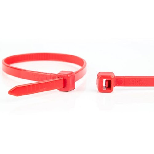 Klika - Kabel -Ties 200x3,6 rote 100 Teile