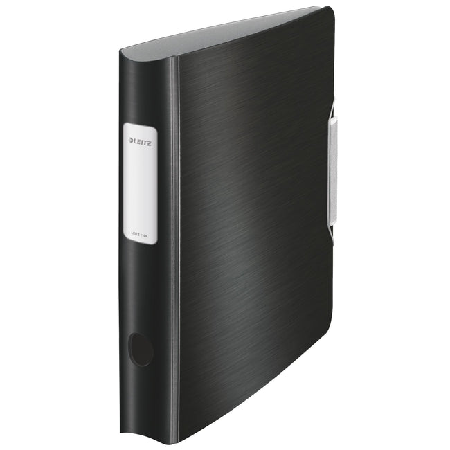 Leitz - Dos Ordner Active Style de 5 cm, noir satiné