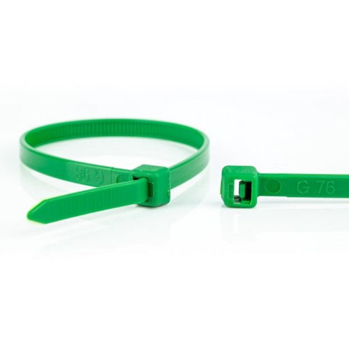 Klika - Cable -Tités 200x4.8 Green 100 pièces