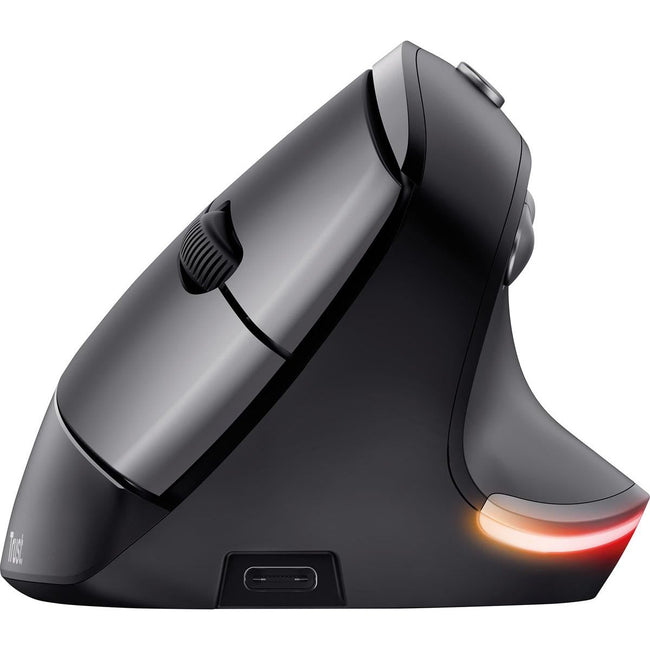 Trust - Bayo Wireless Ergonomic Mouse Eco, pour les personnes à droite