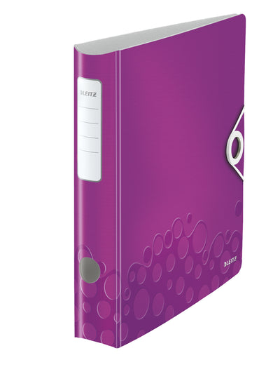 Leitz - Dossier WOW Dos actif de 6,5 cm, violet