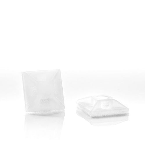 Klika -  Plakzadel 12x12 mm naturel 100 stuks