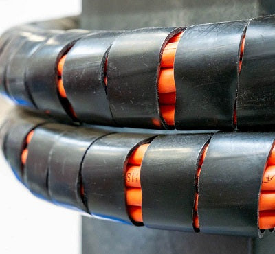 Klika -  Spiraalband 20mm zwart 10 meter