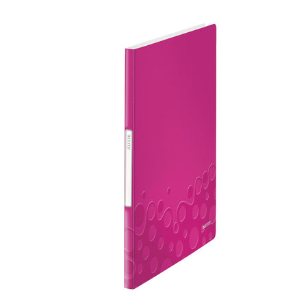 Leitz - Showmap WOW 20 sacs PP rose