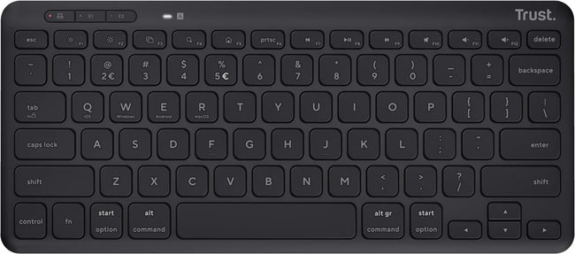 Trust - Clavier sans fil Lyra Eco, Azerty