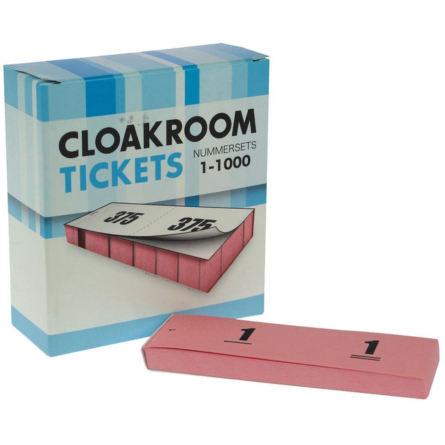 Klika -  Nummer-/ garderobeblokken roze