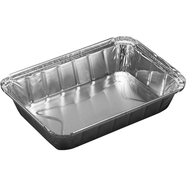 Klika-Bak | Aluminium | 930 ml | bord relevé | 214x151x38mm | argent | 700 pièces