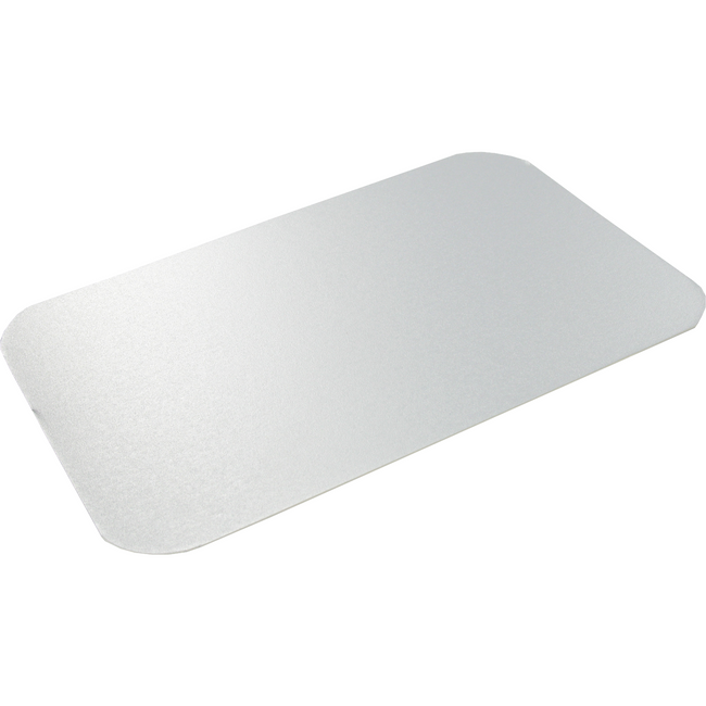 Klika - couvercle | Aluminium rectangulaire Argent | 1000 pièces